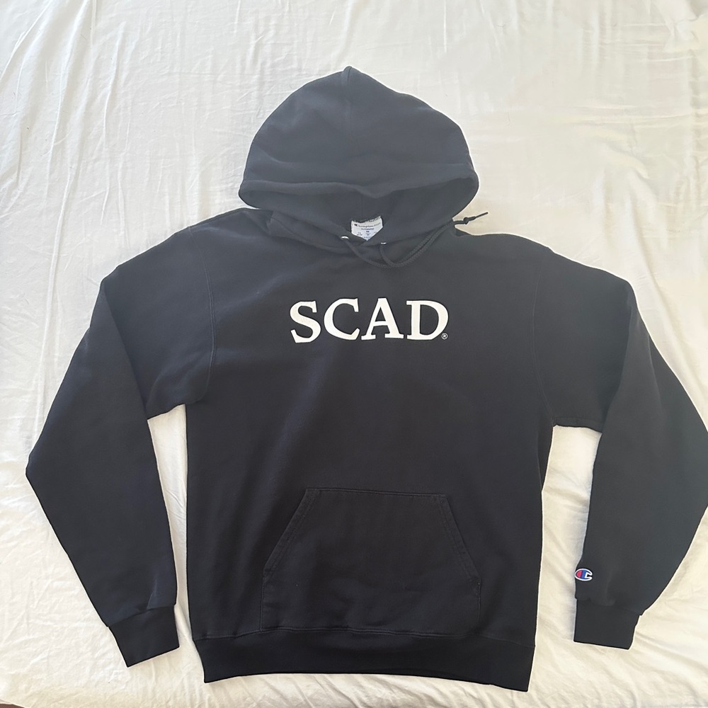 Black Champion SCAD Hoodie 🖤 Size Medium